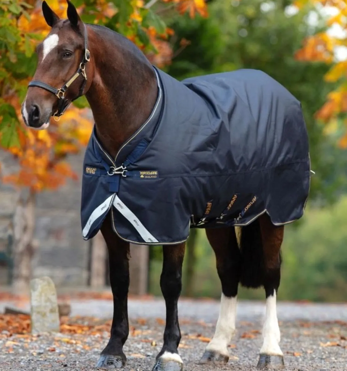 Horseware Ireland Amigo Bravo 12 XL- 250g< Regndekken