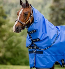 Horseware Ireland Amigo Hero Ripstop Hals 0g - Blue/Navy< Tilbehør Til Dekken