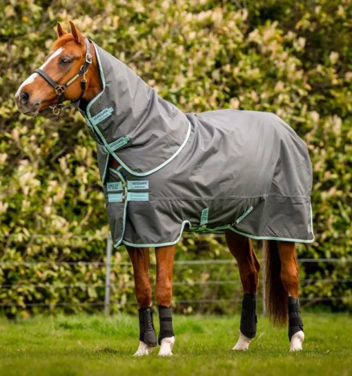 Horseware Ireland Amigo Hero Ripstop Plus 200gr - Shadow/Haze< Regndekken