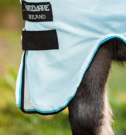 Horseware Ireland Amigo Petite Bug Rug - AzureBlue/Black< Insektsdekken