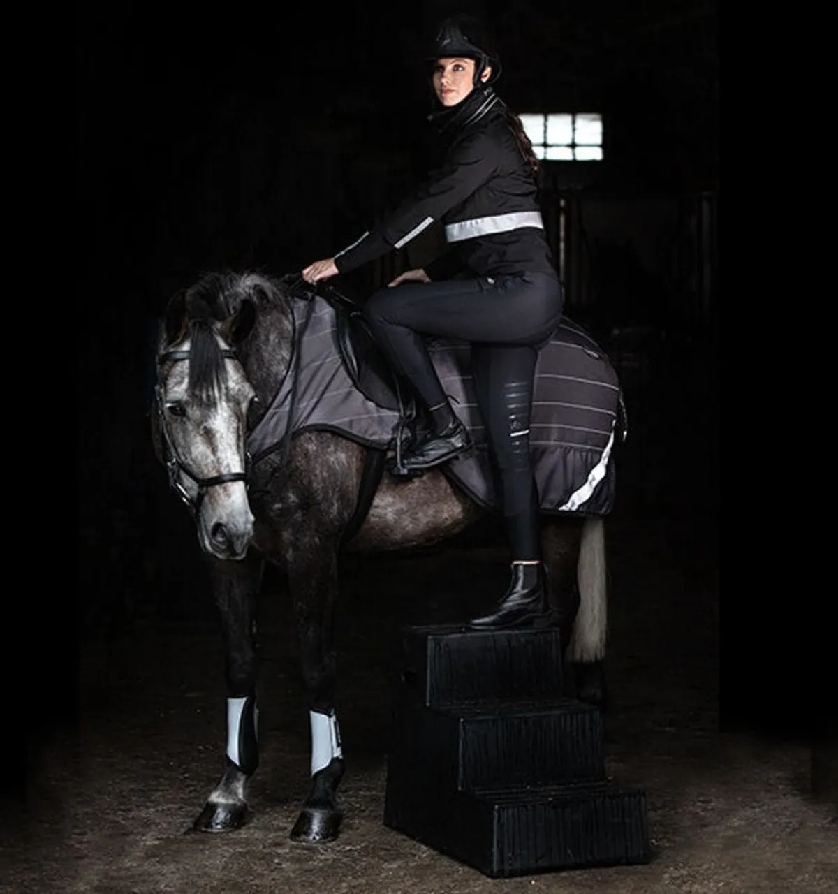 Horseware Ireland Amigo Reflectech ridedekken< Ridedekken