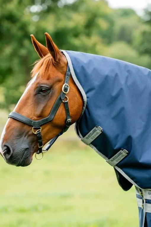 Horseware Ireland Amigo Ripstop 900D Plus 100g - Navy/Titanium Grey< Regndekken