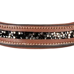 Antares Antarès Precision Crystal pannebånd svart glitter< Pannebånd
