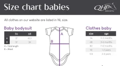 QHP Bobby Bodysuit til baby< Accessories