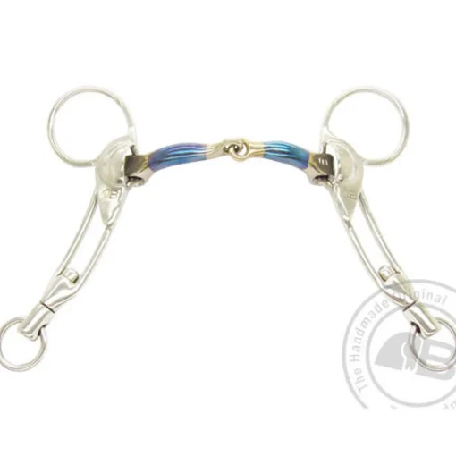 Bomber Iceland SS Snaffle Lock up - 12 mm tykkelse< Islandshest Bitt