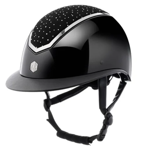 Charles Owen Kylo Wide Peak Glossy Crystal< Ridehjelm