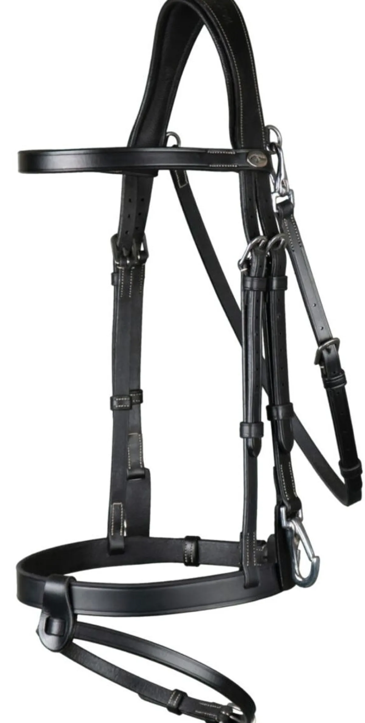 Dyon Hodelag med flat engelsk nesereim - Working Collection< Hodelag