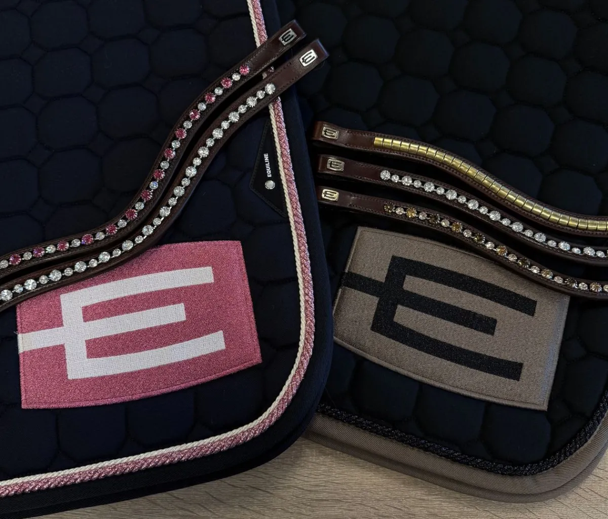 Equalityline Equiline E- Logo Sprang Schabrak Navy/Gull< Sprang Og Allround Schabracker