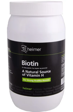 Heimer Biotin< Tilskudd Til Hud/pels & Hov