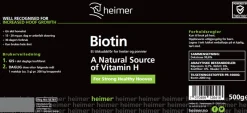Heimer Biotin< Tilskudd Til Hud/pels & Hov
