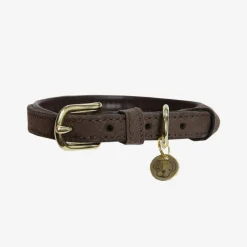 Kentucky Dog Collar Leather Velvet< Hund