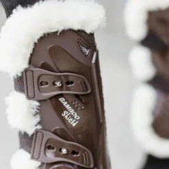 Kentucky Vegan Sheepskin Tendon Boots Bamboo Elastic< Belegg