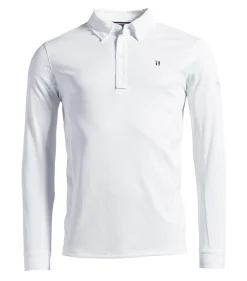 Kingsland Classic Langermet Stevneskjorte Herre - Hvit< Stevneskjorter