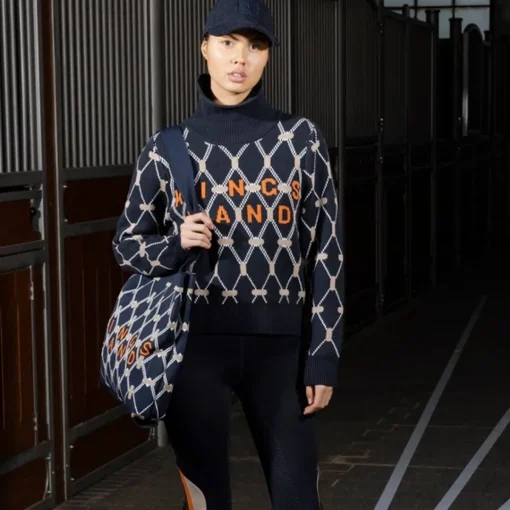 Kingsland KLVy Ladies Strikket Pullover< Topper Og Gensere Til Dame