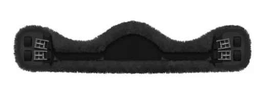 Mattes SLIM-LINE Kort Asymmetrisk Gjord i Saueskinn - Sort< Gjorder