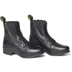 Mountain Horse Veganza Ridesko med Glidelås i siden -< Ridesko