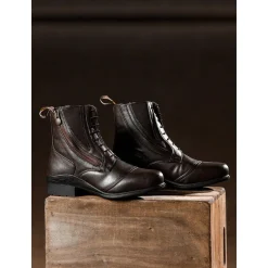 Mountain Horse Veganza Ridesko med Glidelås i siden -< Ridesko