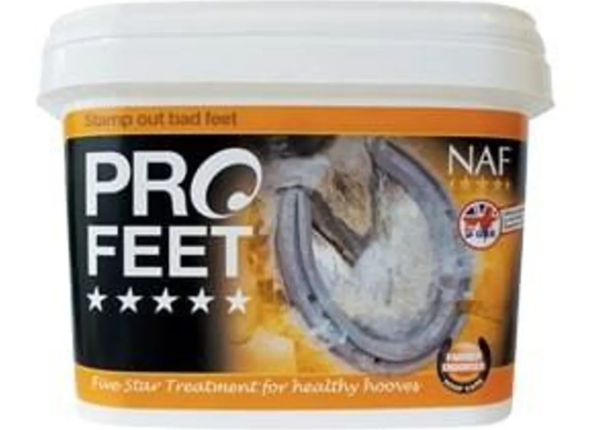 NAF ProFeet Pulver- 1,3kg< Tilskudd Til Hud/pels & Hov