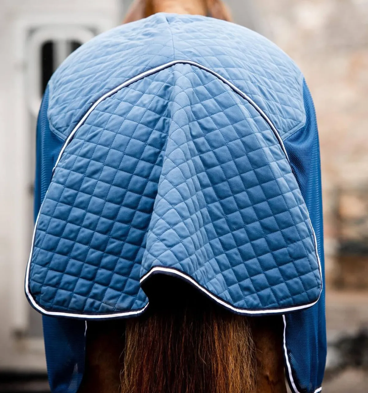 Horseware Ireland Rambo Transportdekken 50gram - Navy/Silver< Svettedekken