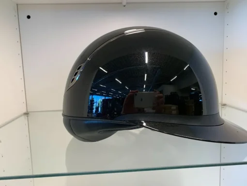 Samshield Miss Shield 2.0 Glossy Black Chrome< Ridehjelm