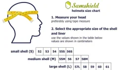 Samshield Miss Shield 2.0 Glossy Flower SW< Ridehjelm