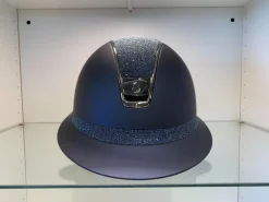 Samshield Miss Shield 2.0 Shadowmatt Crystal Fabric Blue< Ridehjelm