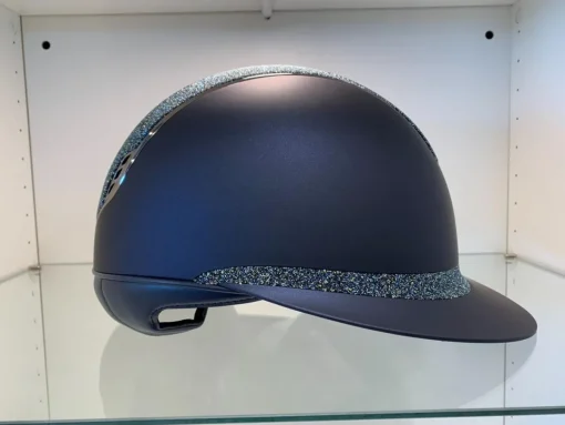 Samshield Miss Shield 2.0 Shadowmatt Crystal Fabric Ocean Depth< Ridehjelm