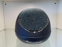 Samshield Miss Shield 2.0 Shadowmatt Crystal Fabric Ocean Depth< Ridehjelm
