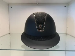 Samshield Miss Shield 2.0 Shadowmatt Crystal Fabric Black< Ridehjelm