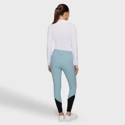Samshield Talia Kne-Grip - Spring Skies< Ridebukser Til Dame