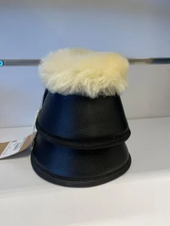 Skoies Bell Boots med syntetpus i Skinn< Belegg