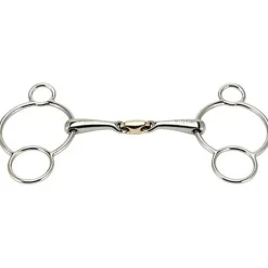 Heimer Stubben 3 ring Gag 3-delt< Kombinasjonsbitt