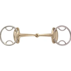 Stubben Golden Wings 4in1 todelt - 14mm< Spesialbitt