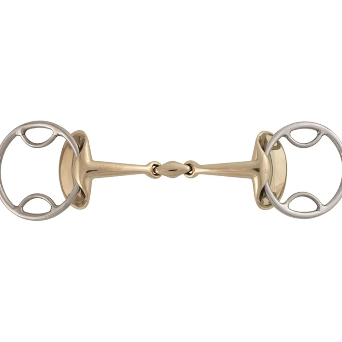 Stubben Golden Wings tredelt 4in1 14mm< Spesialbitt