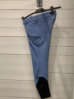 Vestrum Syracuse TK Junior Ridebukse Kne Grip Blue Riviera< Ridebukser Til Barn Og Junior