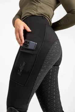 Zaczess Winter Teddy Tights Fullgrip< Ridetights Til Dame